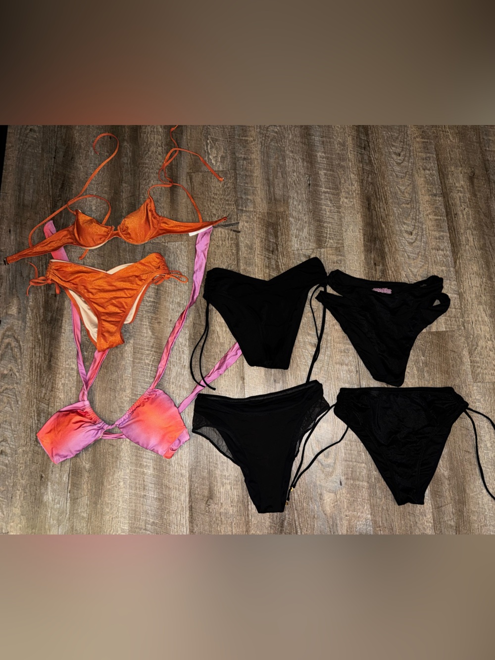 Bundle of Victoria’s tops and bottoms swim suit
